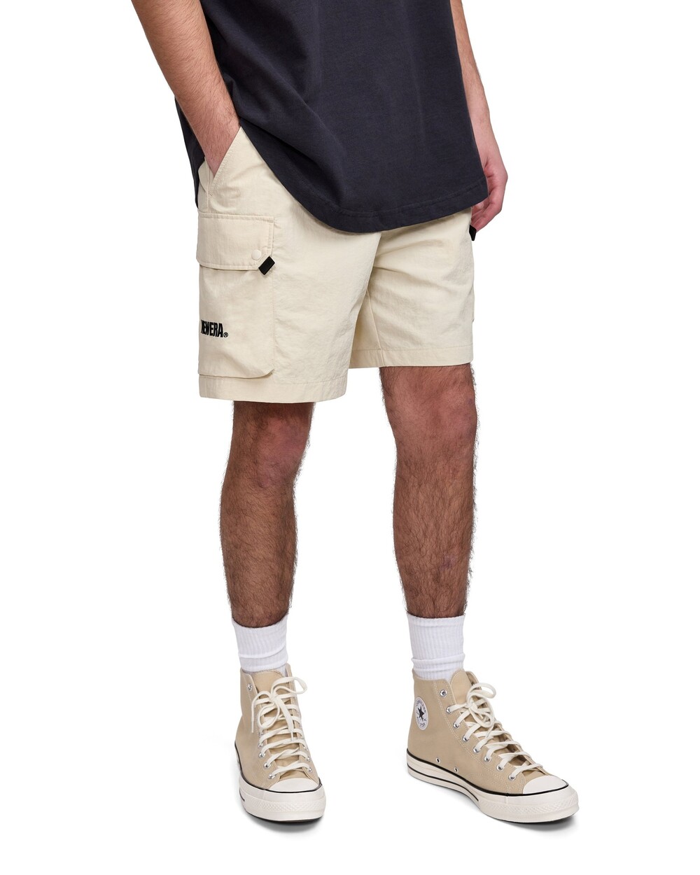New Era Cap Ivory Outdoor Shorts - Size S